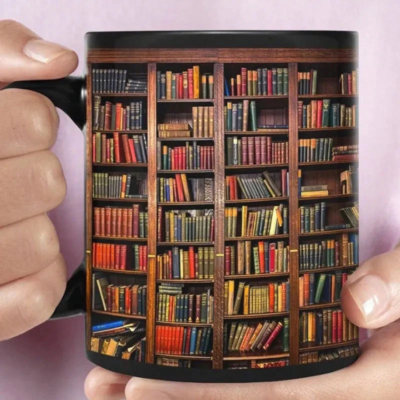Keramisk 3D-tryckt kreativ mugg – Modern konst, multifunktionell kaffekopp