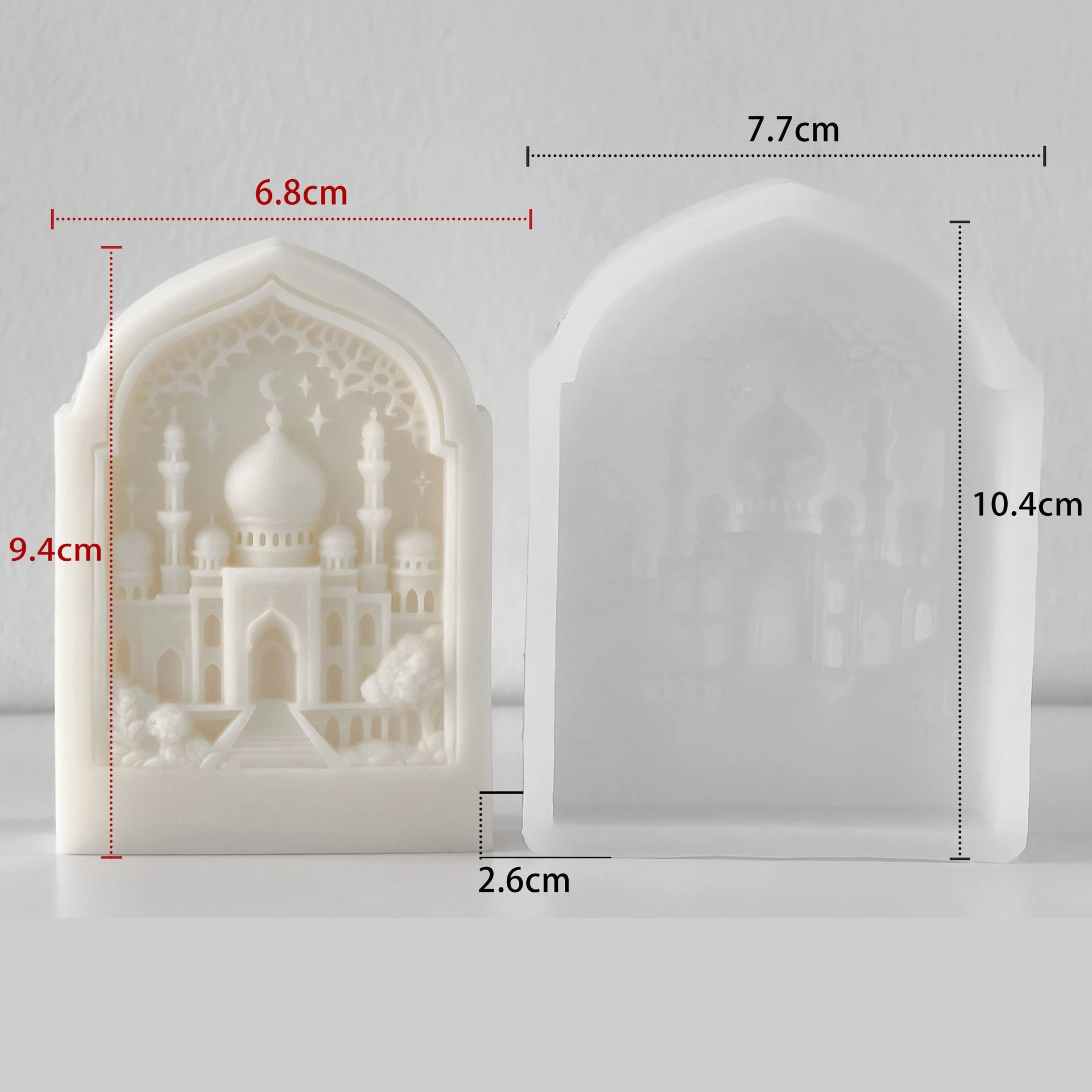Star & Moon Silicone Mold – DIY Aromatherapy Candle Mold för Heminredning & Hantverk