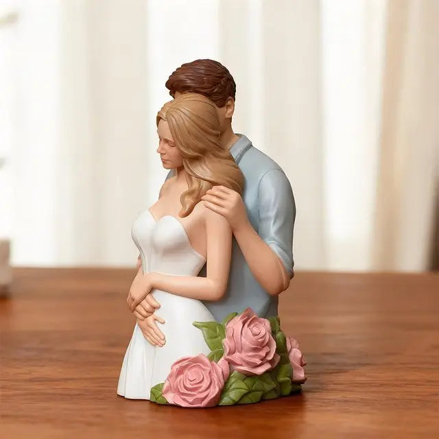 Romantisk 3D Ljusstöpselform – Ängelpar för Alla Hjärtans Dag | DIY Doftljus & Dekoration