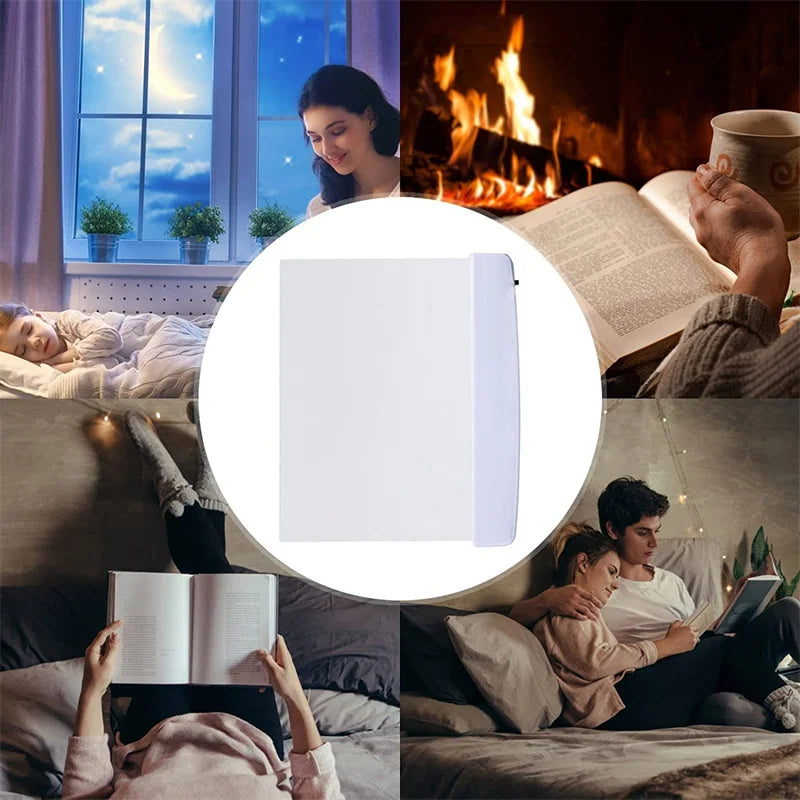 LED Boklampa för Läsning i Sängen – Trådlös, Ögonskonsam & Portabel
