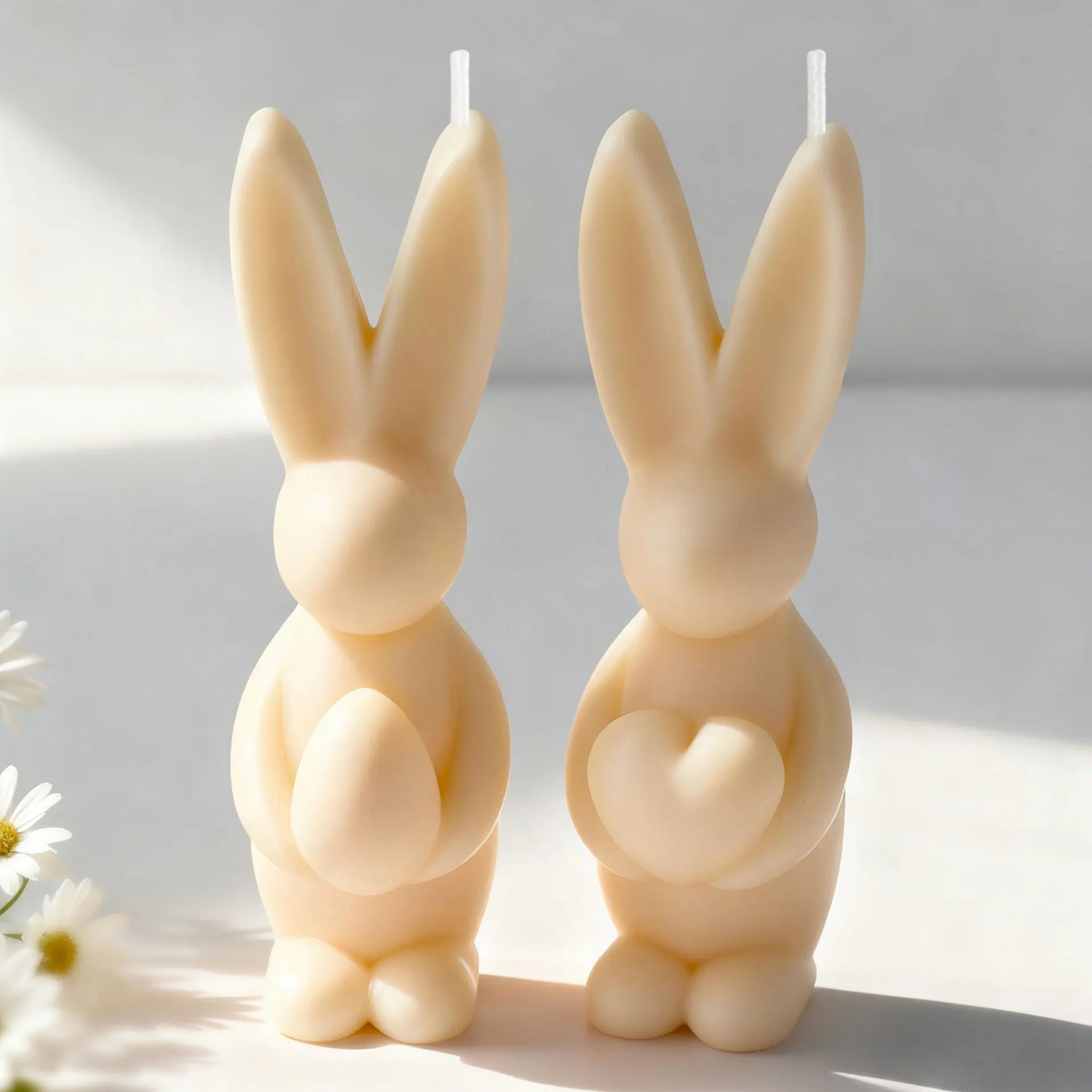 DIY Easter Bunny Egg Silicone Mold – Högkvalitativ Silikonform för Ljusstöpning, Resin, Tvål & Choklad