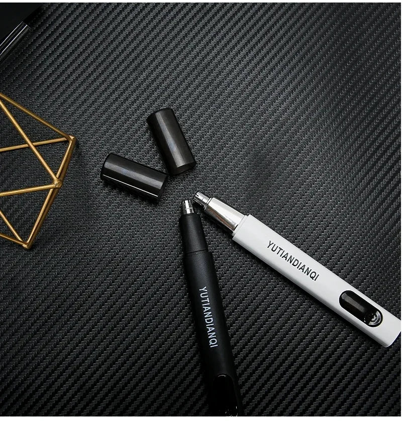 2-in-1 Elektrisk Näshårstrimmer & Öronhårstrimmer – Smärtfri, Uppladdningsbar & Portabel