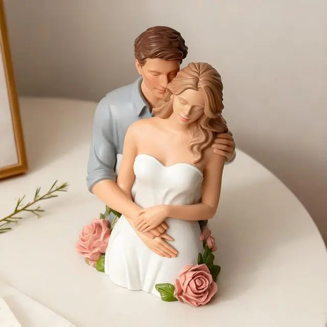 Romantisk 3D Ljusstöpselform – Ängelpar för Alla Hjärtans Dag | DIY Doftljus & Dekoration