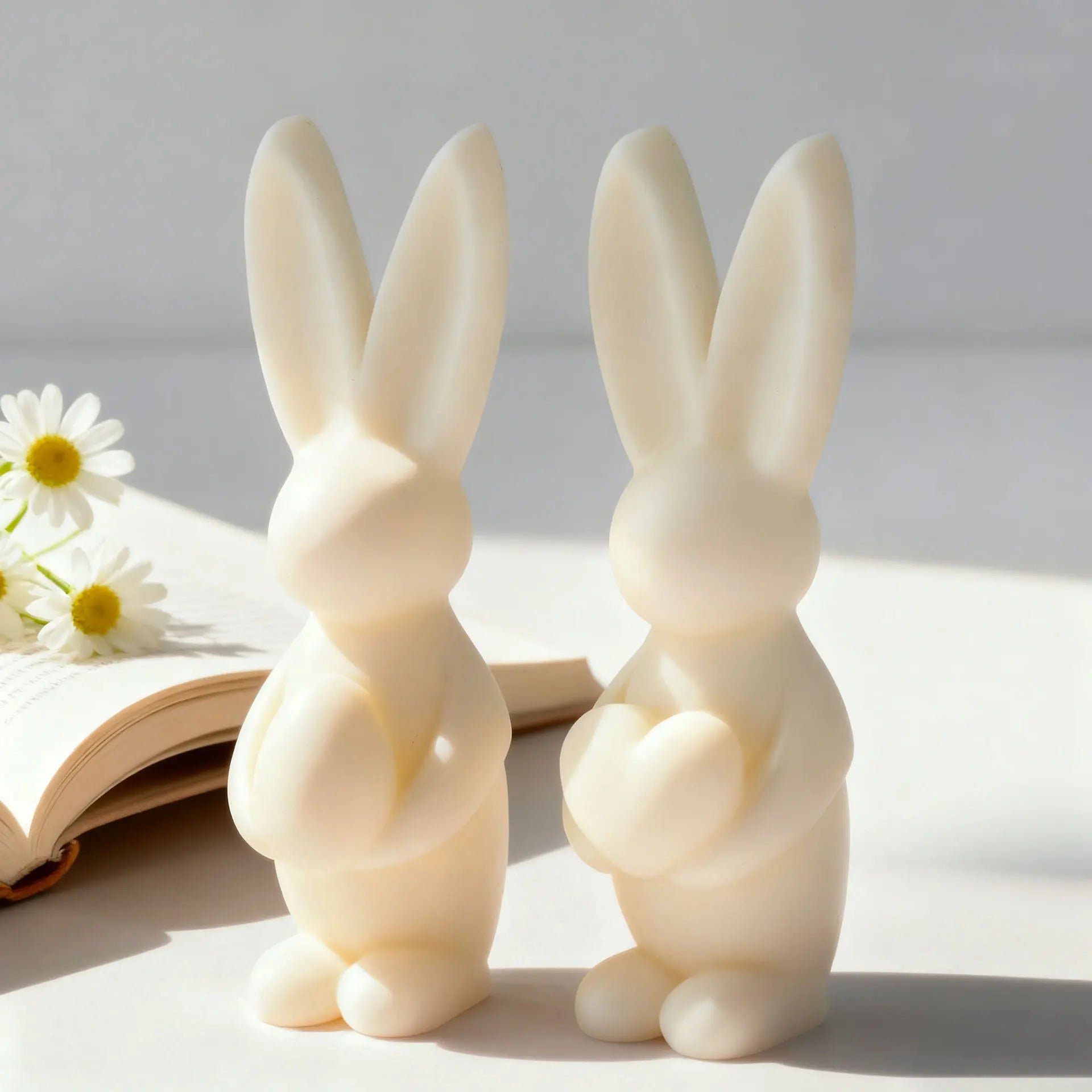 DIY Easter Bunny Egg Silicone Mold – Högkvalitativ Silikonform för Ljusstöpning, Resin, Tvål & Choklad