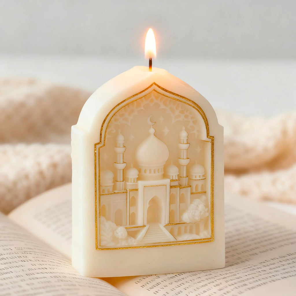 Star & Moon Silicone Mold – DIY Aromatherapy Candle Mold för Heminredning & Hantverk