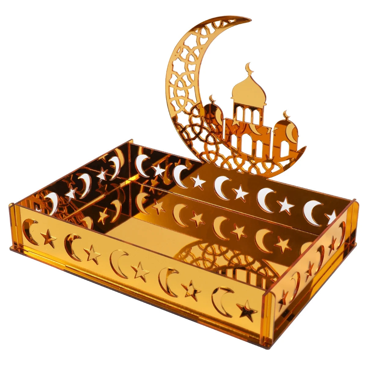 Ramadan Brickbord i Akryl – Centerpiece Fat för Eid Mubarak