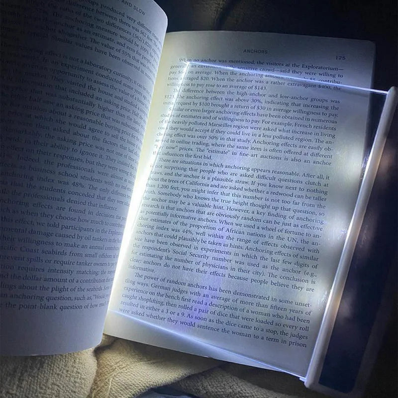 LED Boklampa för Läsning i Sängen – Trådlös, Ögonskonsam & Portabel