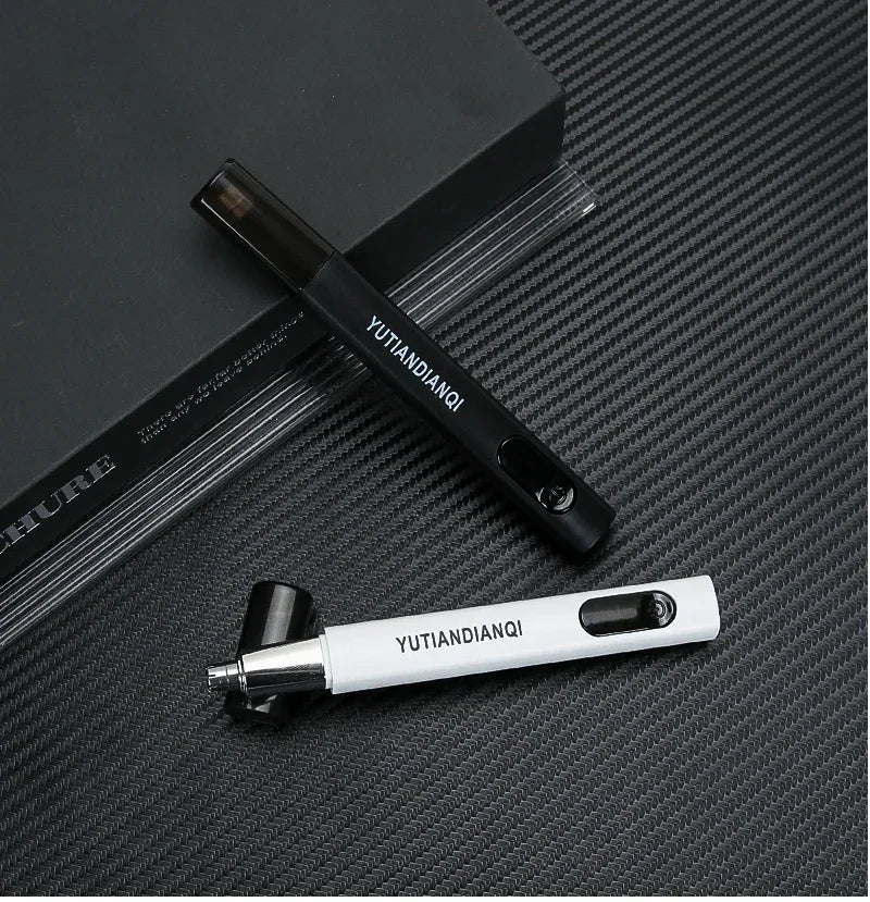 2-in-1 Elektrisk Näshårstrimmer & Öronhårstrimmer – Smärtfri, Uppladdningsbar & Portabel