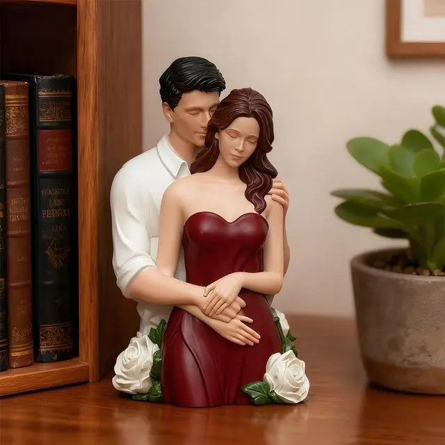 Romantisk 3D Ljusstöpselform – Ängelpar för Alla Hjärtans Dag | DIY Doftljus & Dekoration