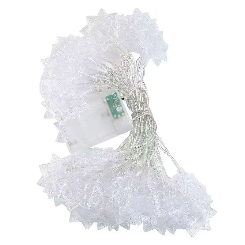 LED Ramadan Ljusslinga Måne & Slott – 1,5 m / 3 m Eid Mubarak Dekoration