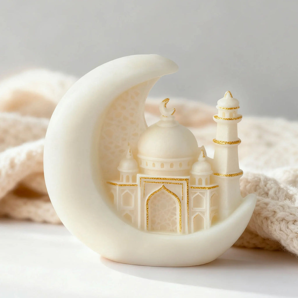 Star & Moon Silicone Mold – DIY Aromatherapy Candle Mold för Heminredning & Hantverk