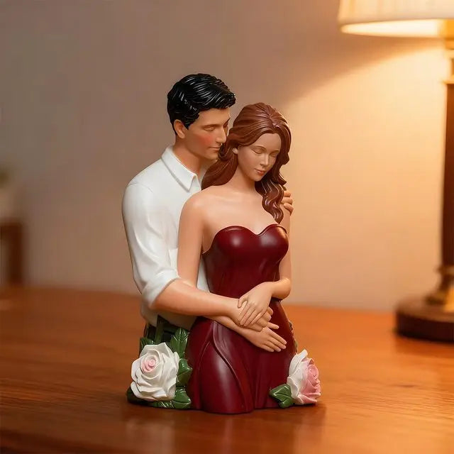 Romantisk 3D Ljusstöpselform – Ängelpar för Alla Hjärtans Dag | DIY Doftljus & Dekoration