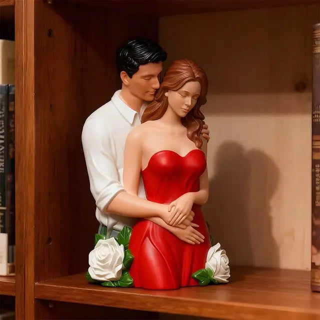 Romantisk 3D Ljusstöpselform – Ängelpar för Alla Hjärtans Dag | DIY Doftljus & Dekoration